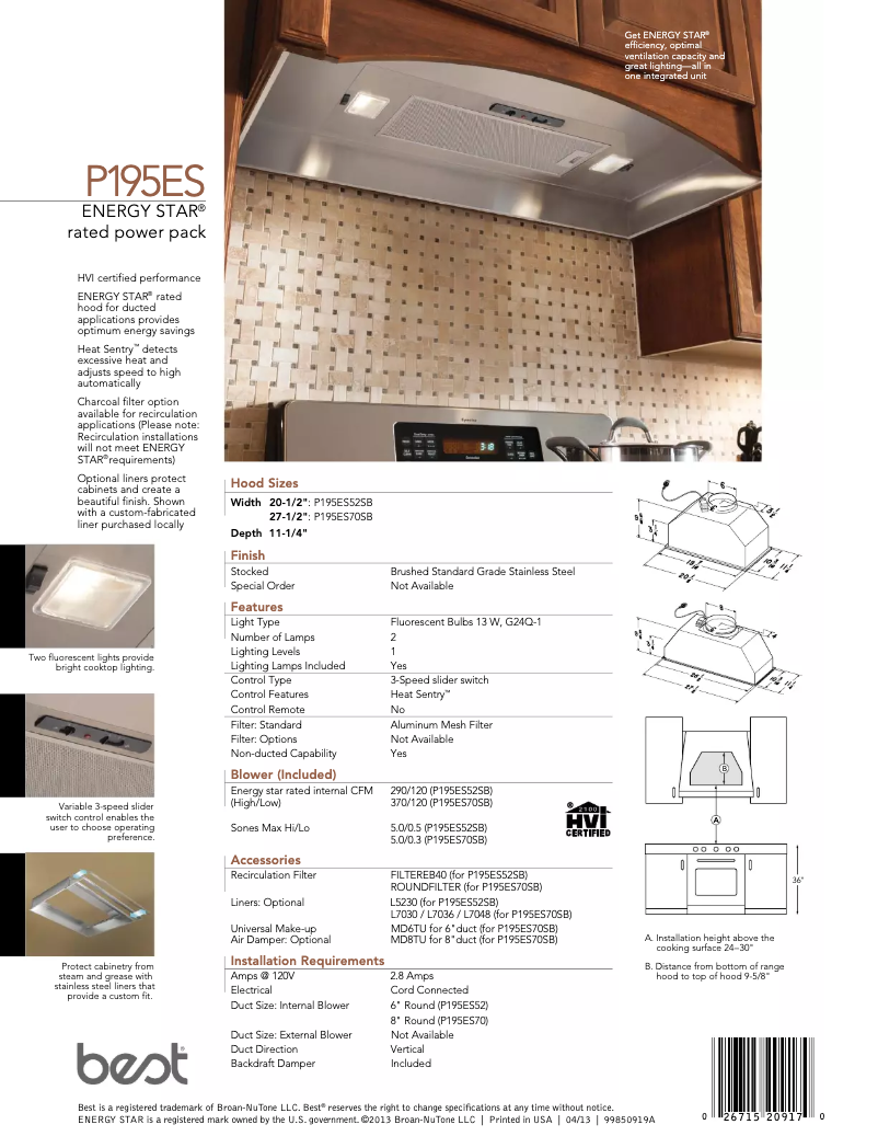 Page n°1 - Mode d'emploi Best 5810252