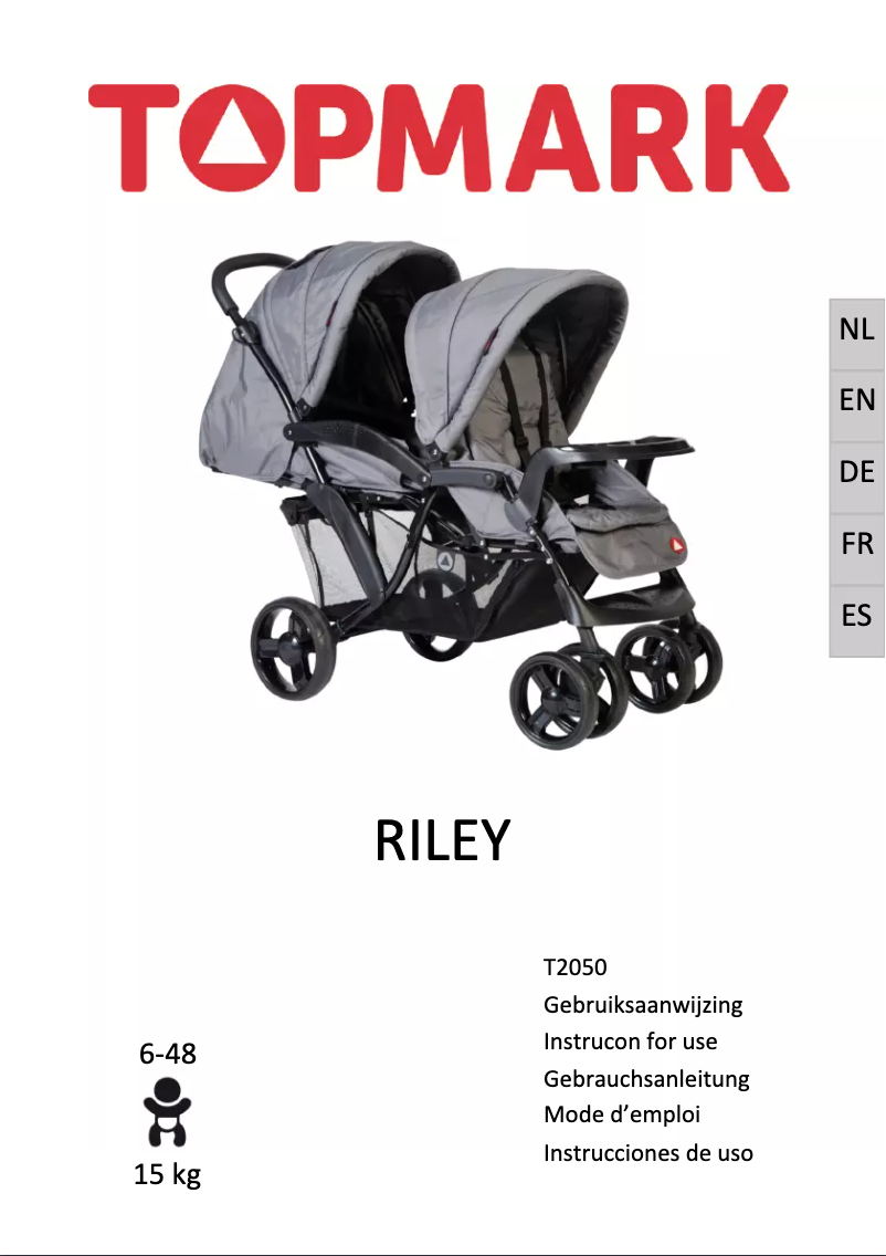 Imagen de la primera página del manual del dispositivo RILEY T2050