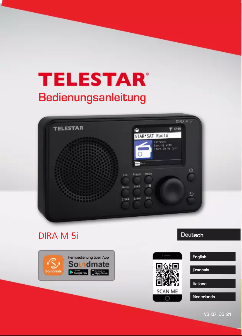 Image de la première page du manuel de l'appareil DIRA M 5i