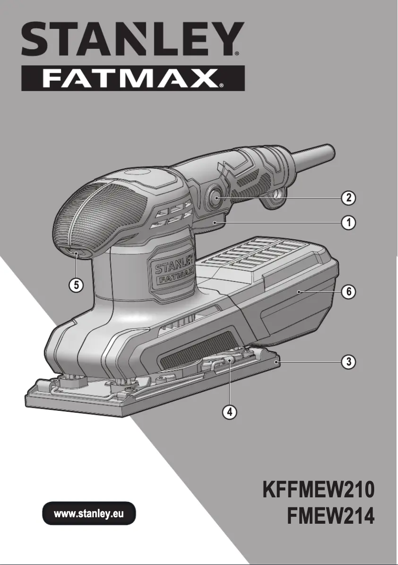 Page 1 de la notice Manuel utilisateur Stanley FMEW214