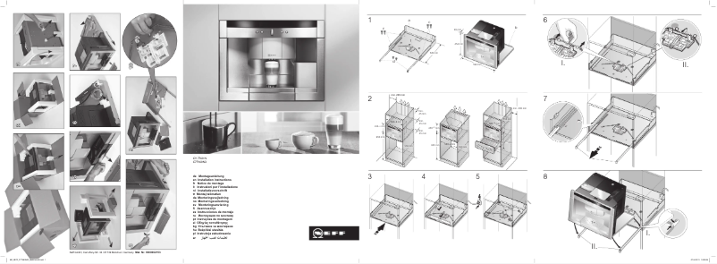 Page 1 de la notice Guide d'installation Neff C77V60N2