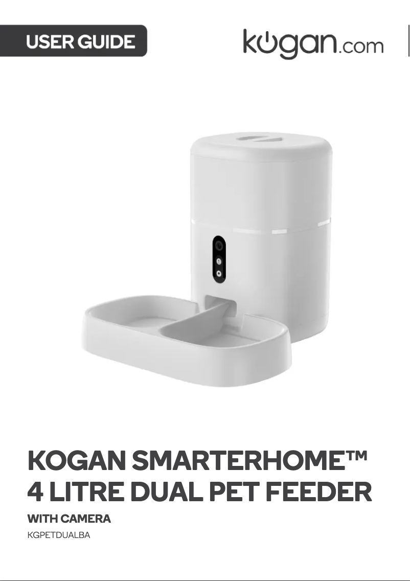 Page 1 de la notice Manuel utilisateur Kogan KGPETDUALBA