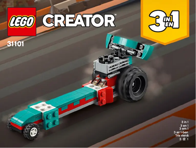 Page n°1 - Manuel utilisateur Lego Creator 31101