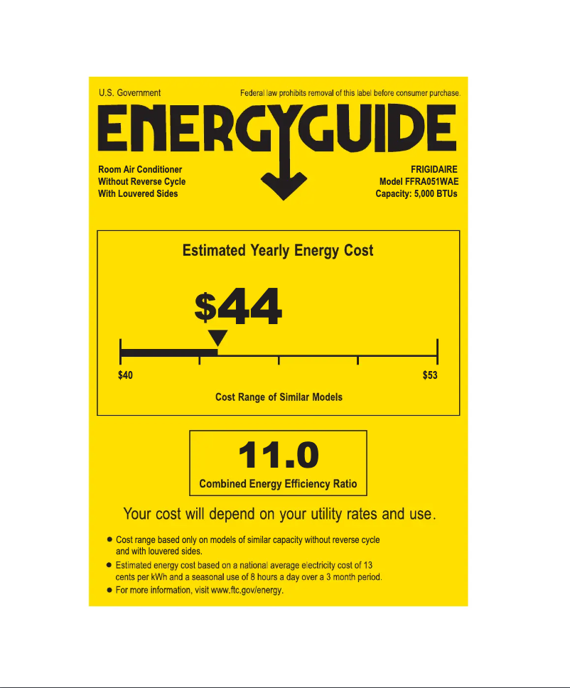 Image de la première page du manuel de l'appareil FFRA051WA1