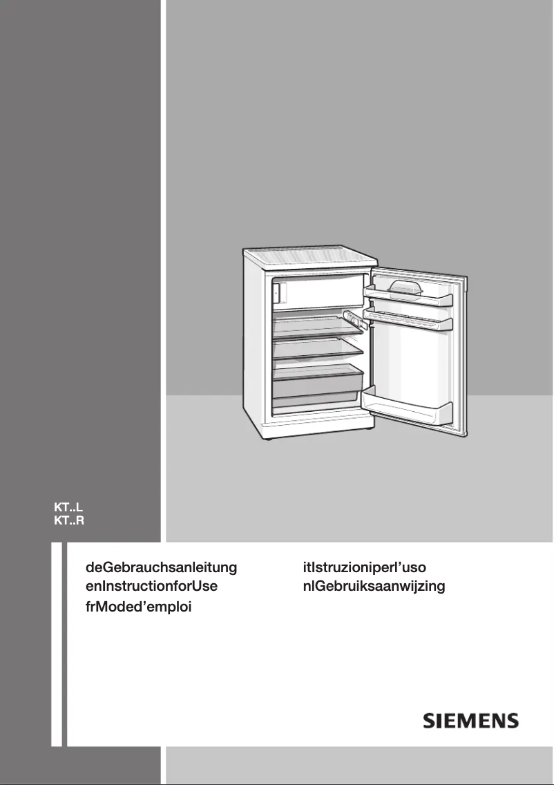 Image de la première page du manuel de l'appareil KT15LE22