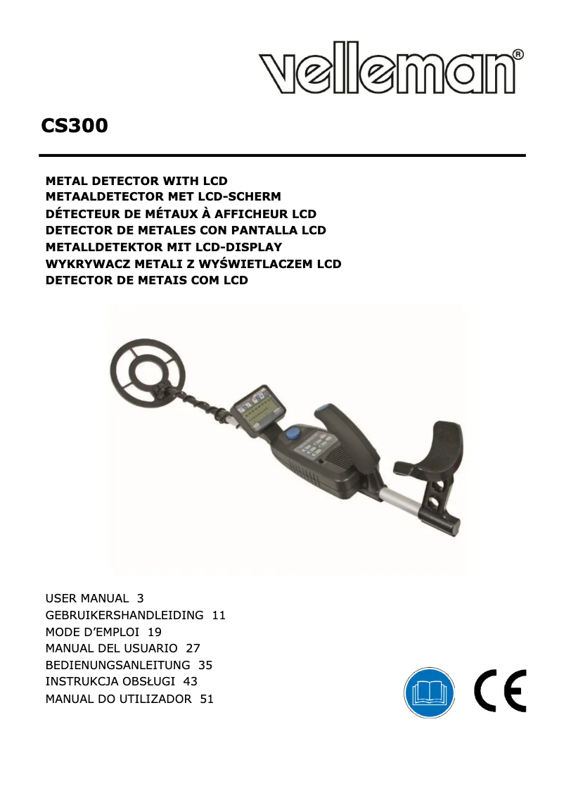 Image de la première page du manuel de l'appareil CS300