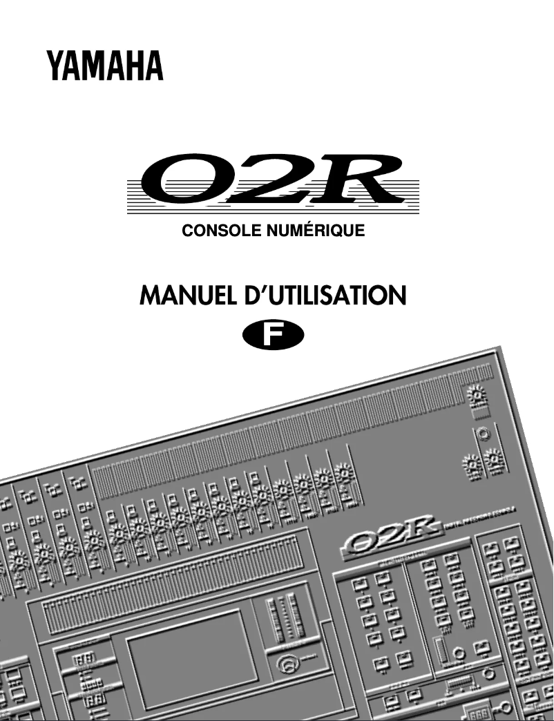 Page n°1 - Manuel utilisateur Yamaha 02R