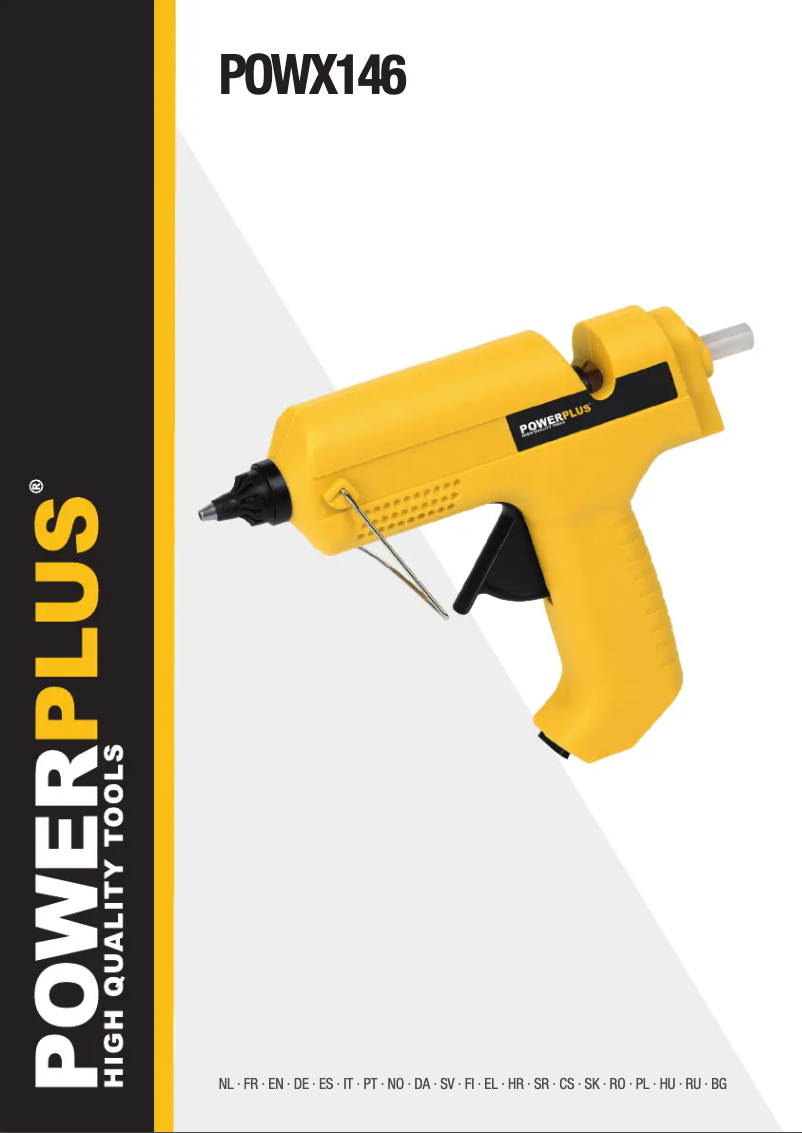 Page 1 de la notice Manuel utilisateur PowerPlus POWX146