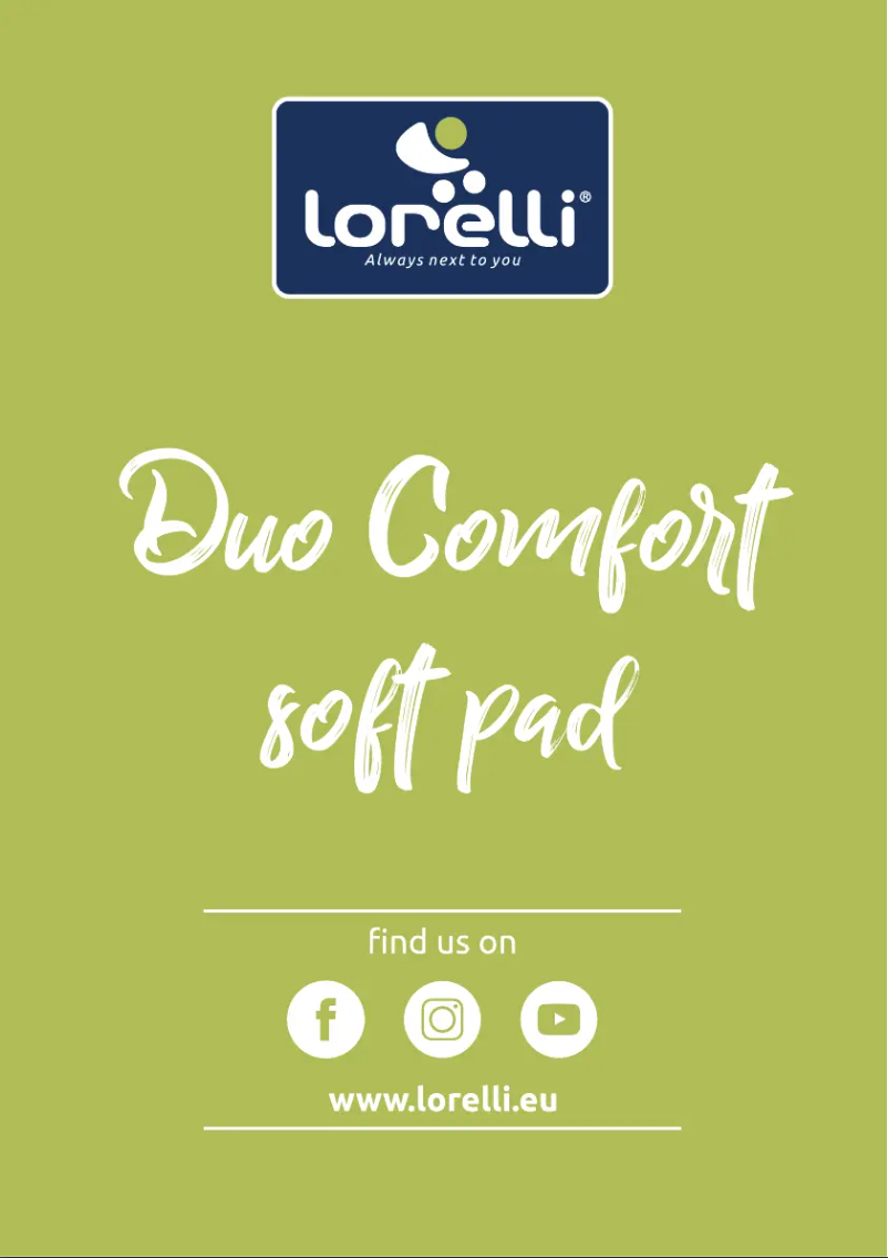 Page 1 de la notice Manuel utilisateur Lorelli Duo Comfort