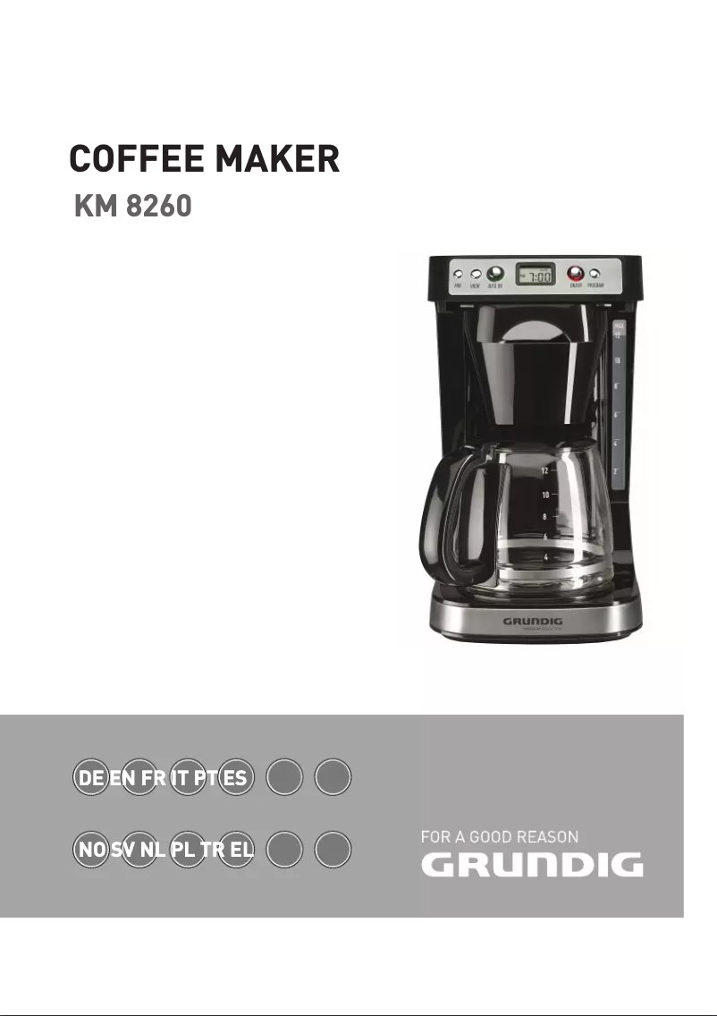 Page 1 de la notice Manuel utilisateur Grundig KM 8260