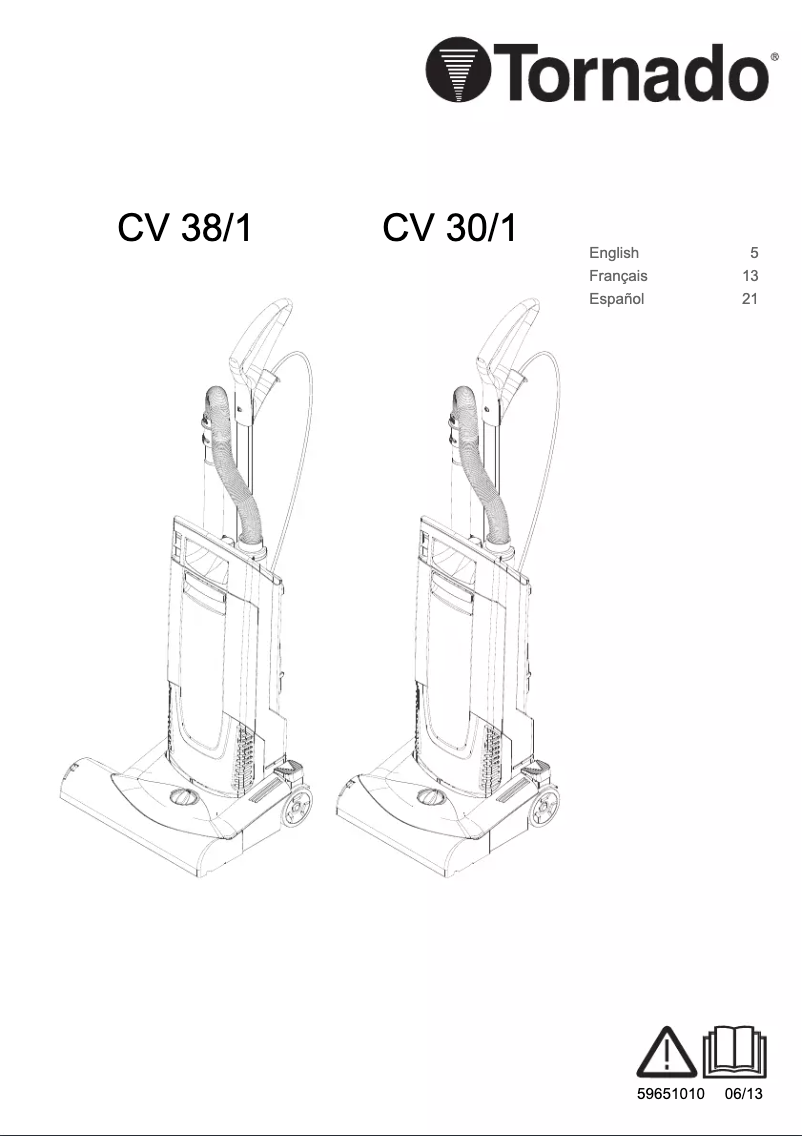 Image de la première page du manuel de l'appareil CV 30