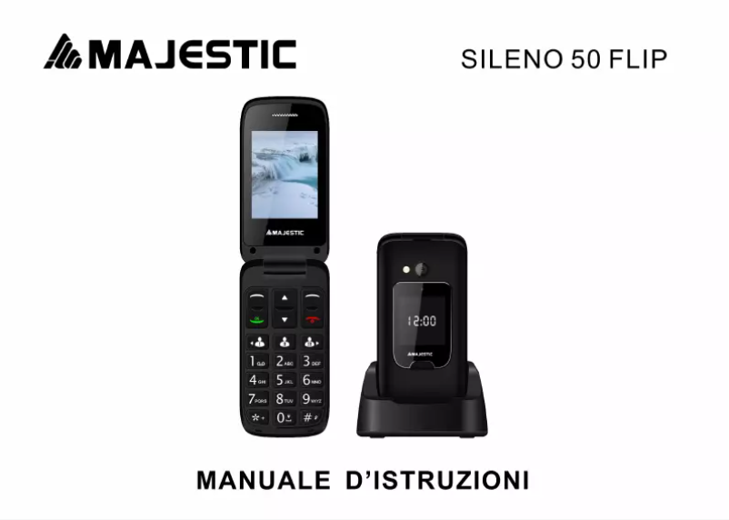 Image de la première page du manuel de l'appareil Sileno 50R Flip