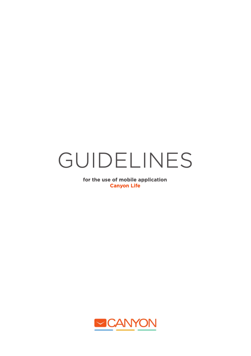 Page 1 de la notice Manuel utilisateur Canyon CNE-SB01BN