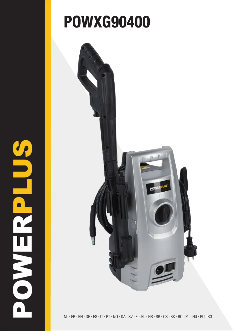 Page 1 de la notice Manuel utilisateur PowerPlus POWXG90400