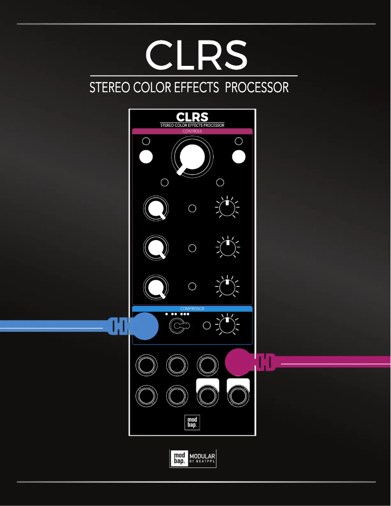 Page n°1 - Manuel utilisateur Modbap Modular CLRS