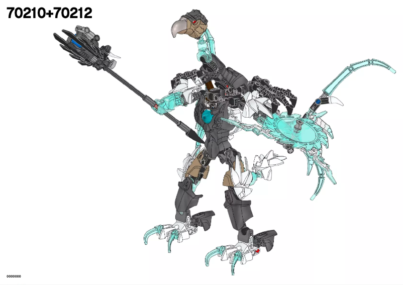 Page n°1 - Manuel utilisateur Lego Chima 70210