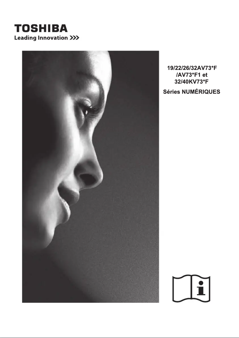 Page 1 de la notice Manuel utilisateur Toshiba 32AV731G