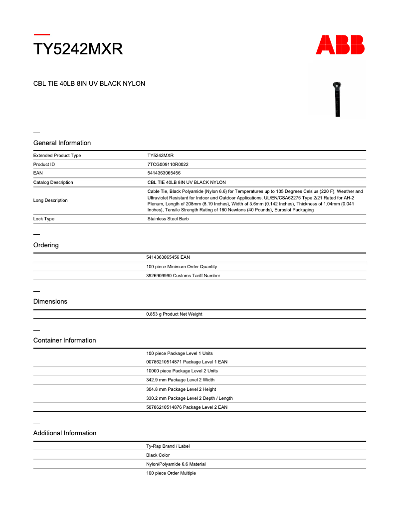 Page 1 de la notice Manuel utilisateur Monacor TY5242MXR