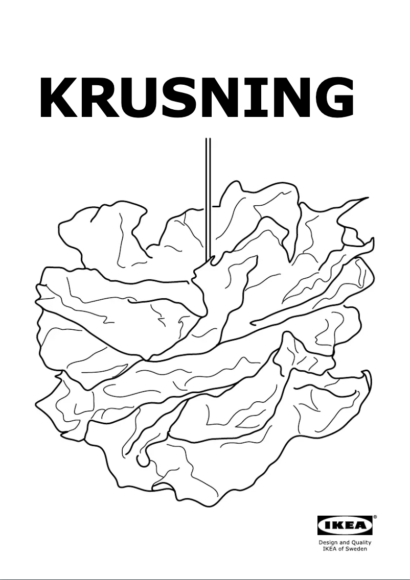 Image de la première page du manuel de l'appareil KRUSNING 002.599.14