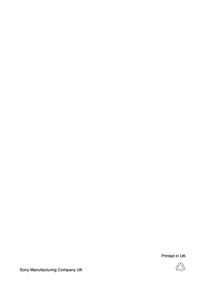 Image de la première page du manuel de l'appareil KV-32DX30U