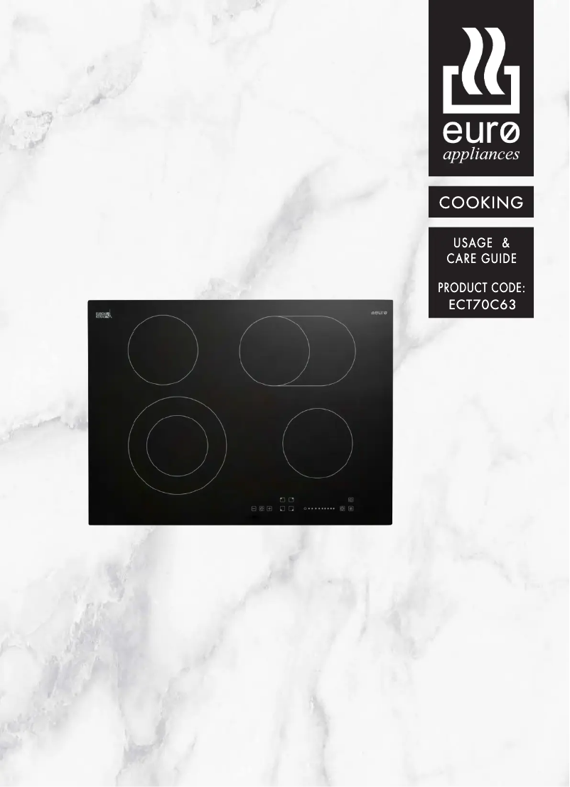 Page 1 de la notice Manuel utilisateur Euro Appliances ECT70C63