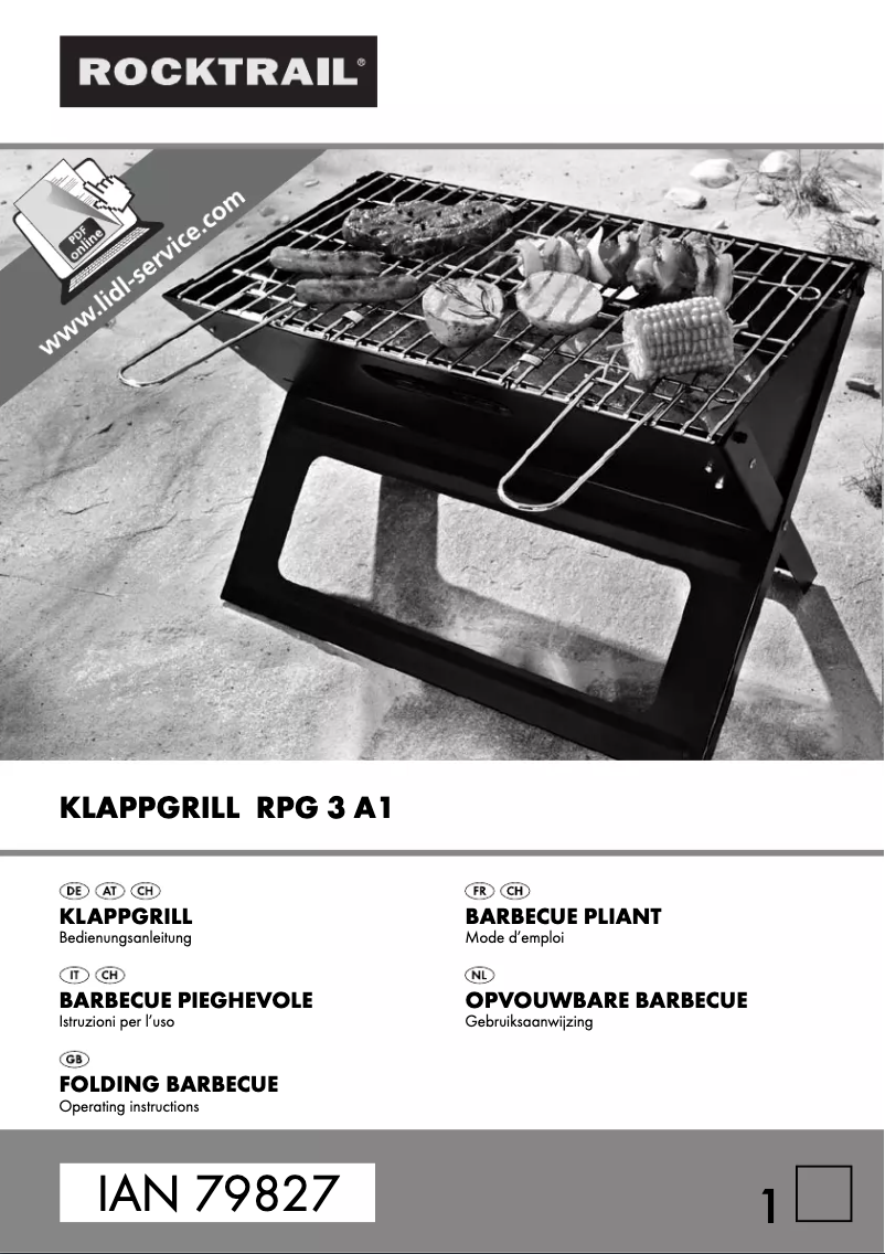 Page 1 de la notice Manuel utilisateur Rocktrail RPG 3 A1