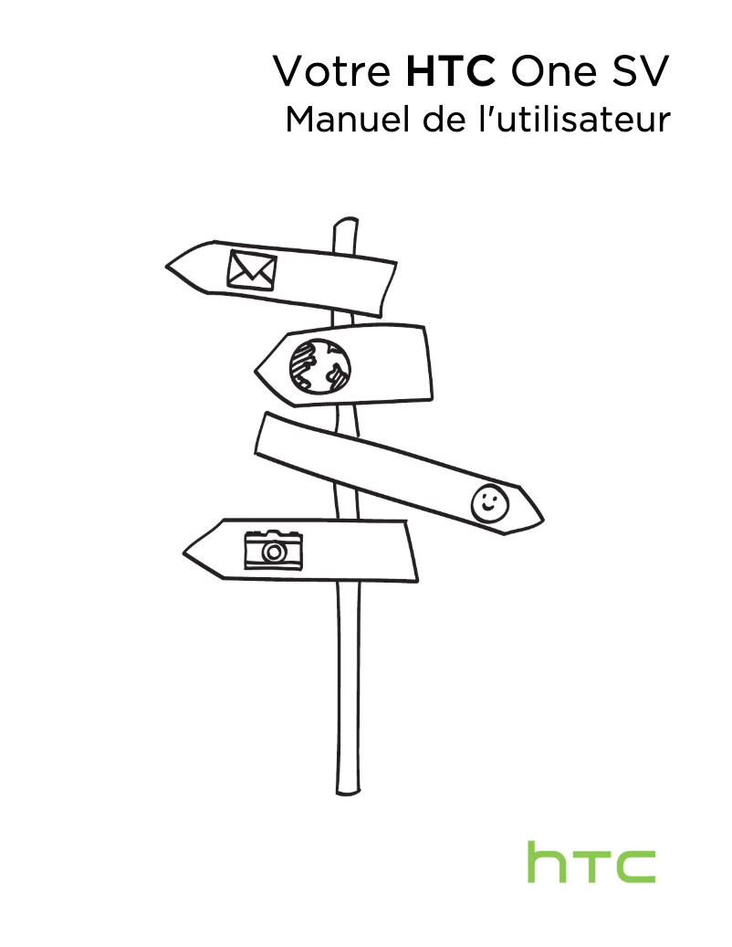 Image de la première page du manuel de l'appareil One SV