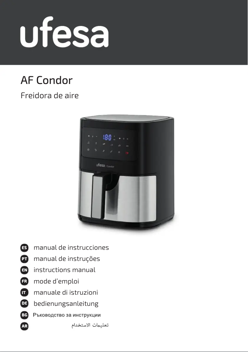 Page 1 de la notice Manuel utilisateur Ufesa Condor