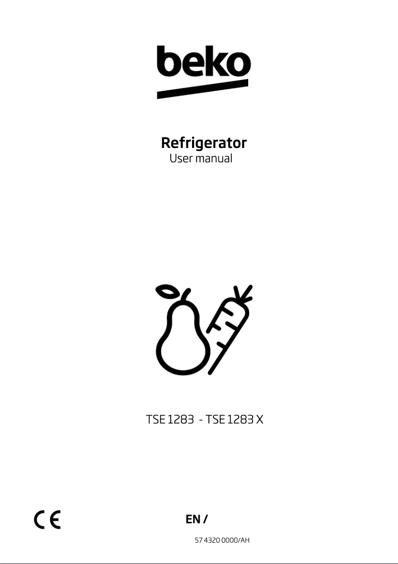 Image de la première page du manuel de l'appareil TSE 1283