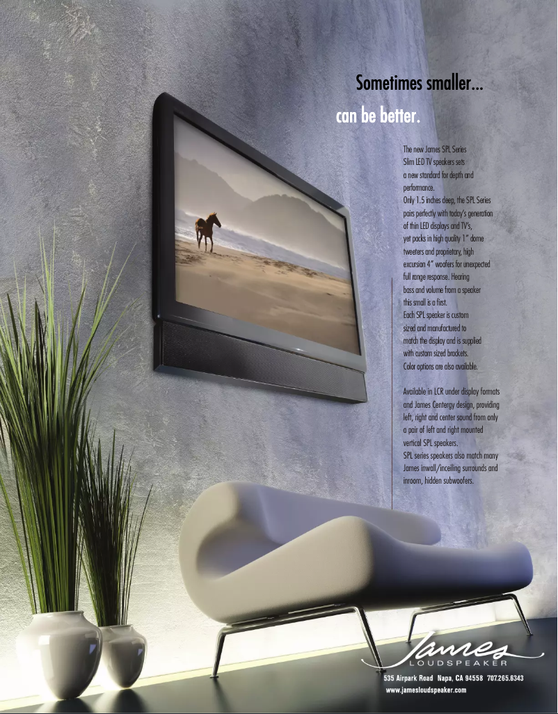 Page n°1 - Manuel utilisateur James SPL3LCR