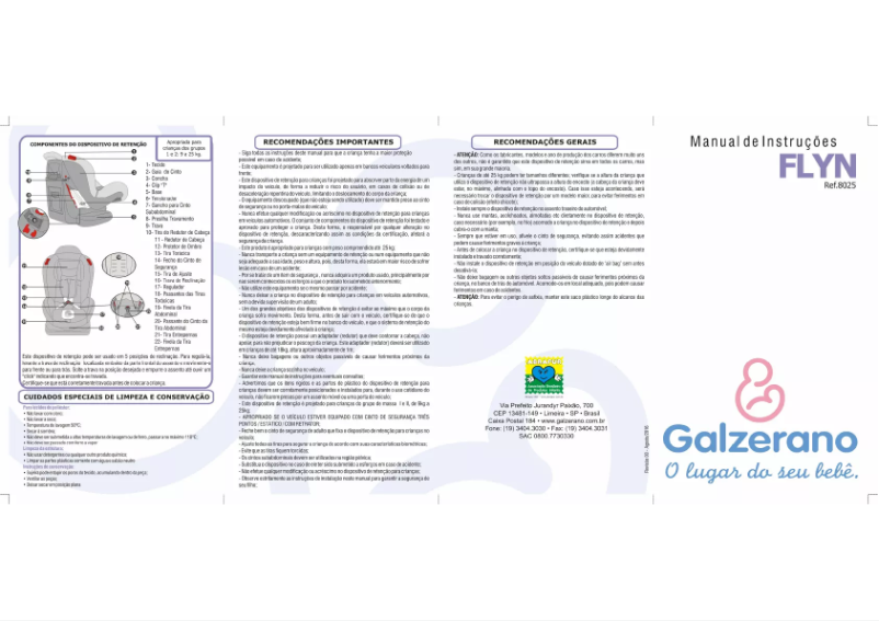 Página 1 del manual Manual de usuario Galzerano Flyn