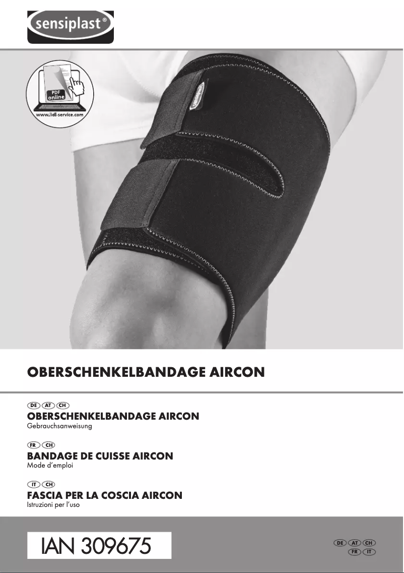 Image de la première page du manuel de l'appareil Aircon