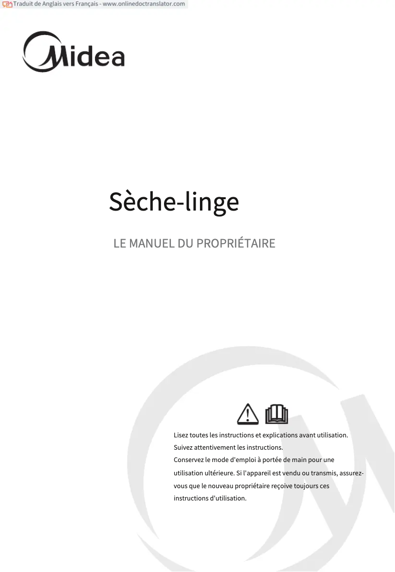 Page 1 de la notice Manuel utilisateur Proline PROCD81