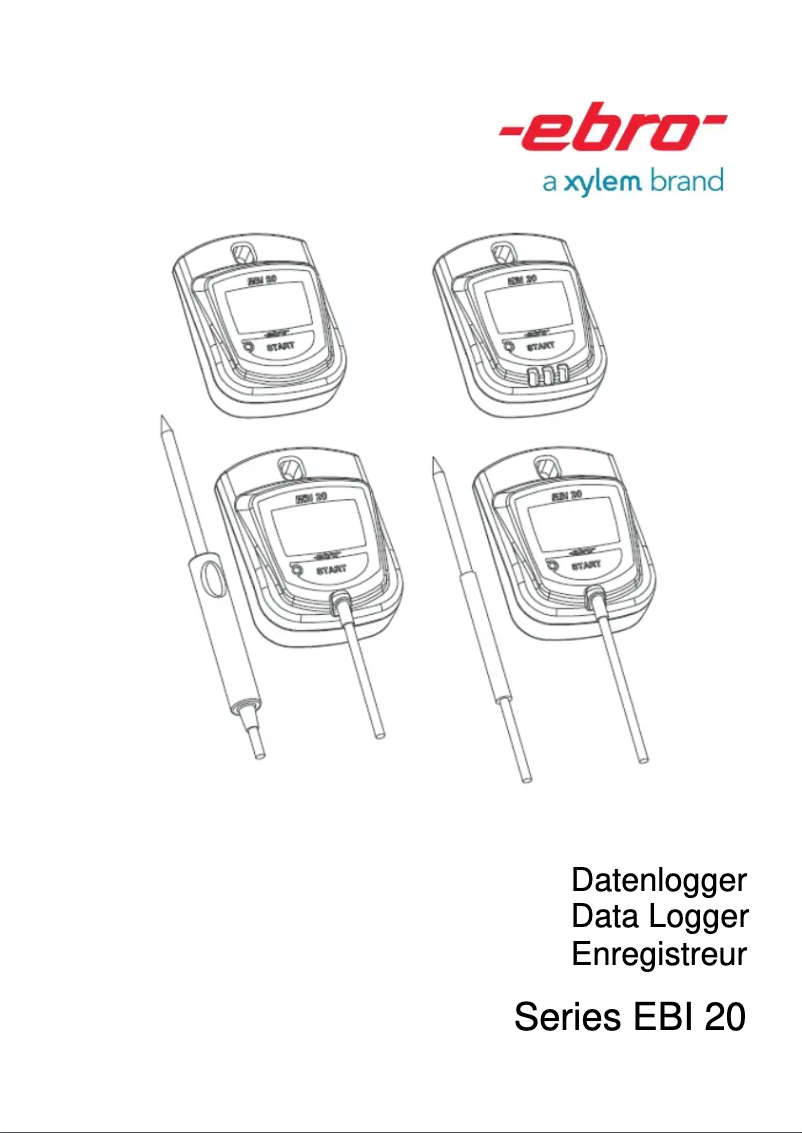 Image de la première page du manuel de l'appareil EBI 20