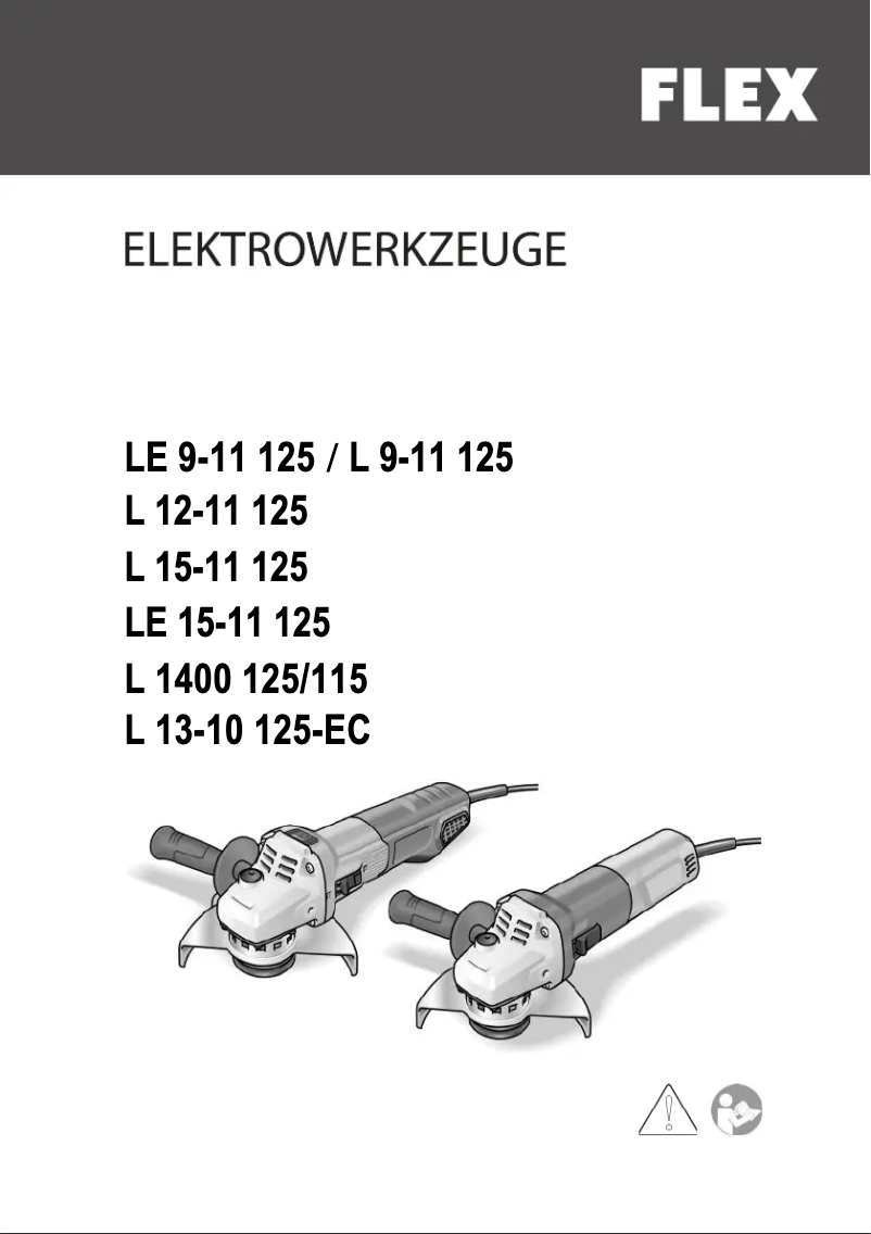 Page n°1 - Manuel utilisateur Flex L 15-11 125