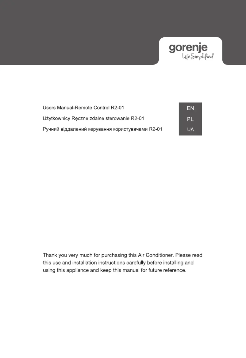 Image de la première page du manuel de l'appareil REA70IN KC