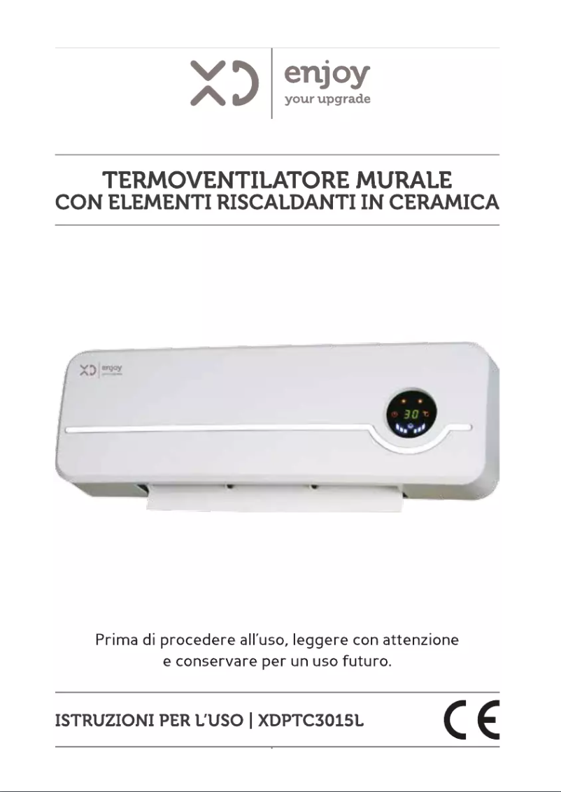 Page 1 de la notice Manuel utilisateur XD PTC3015L