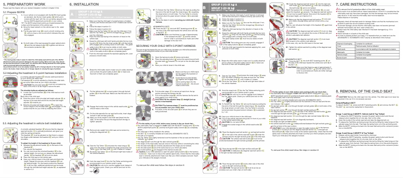 Página 1 del manual Manual de usuario Römer Advansafix II