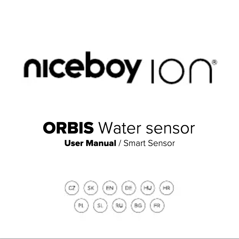 Página 1 del manual Manual de usuario Niceboy ION ORBIS Water Sensor