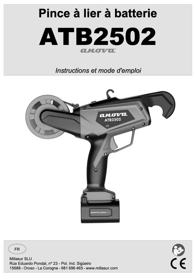 Image de la première page du manuel de l'appareil ATB2502