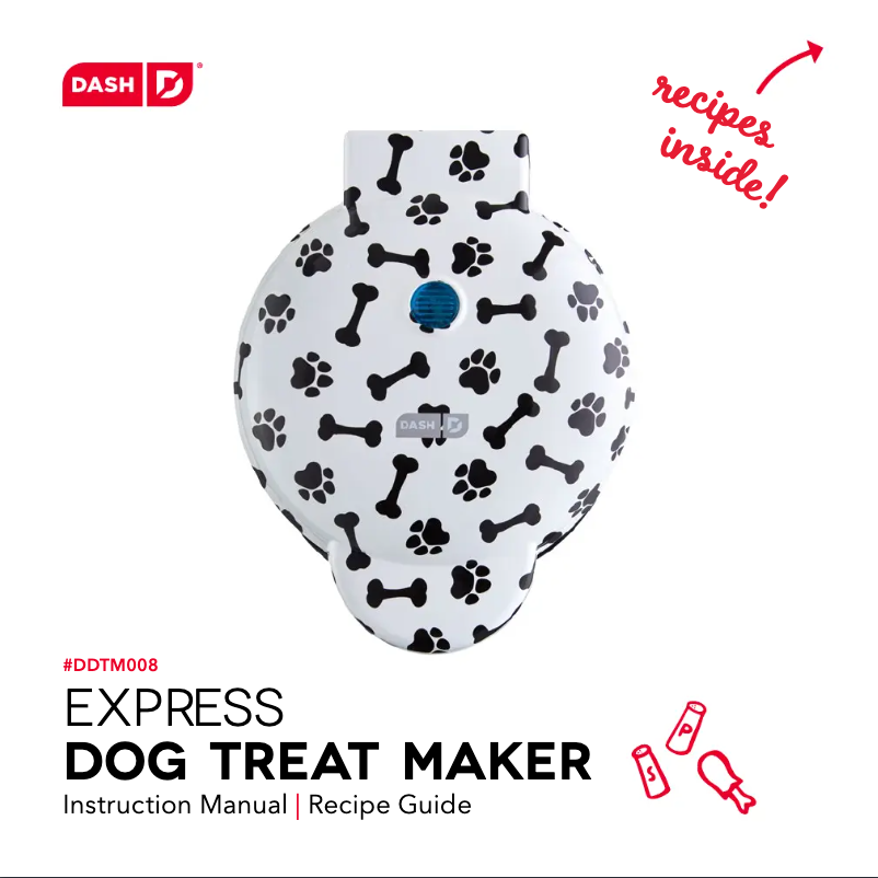 Image de la première page du manuel de l'appareil Express Dog DDTM008GBWP04