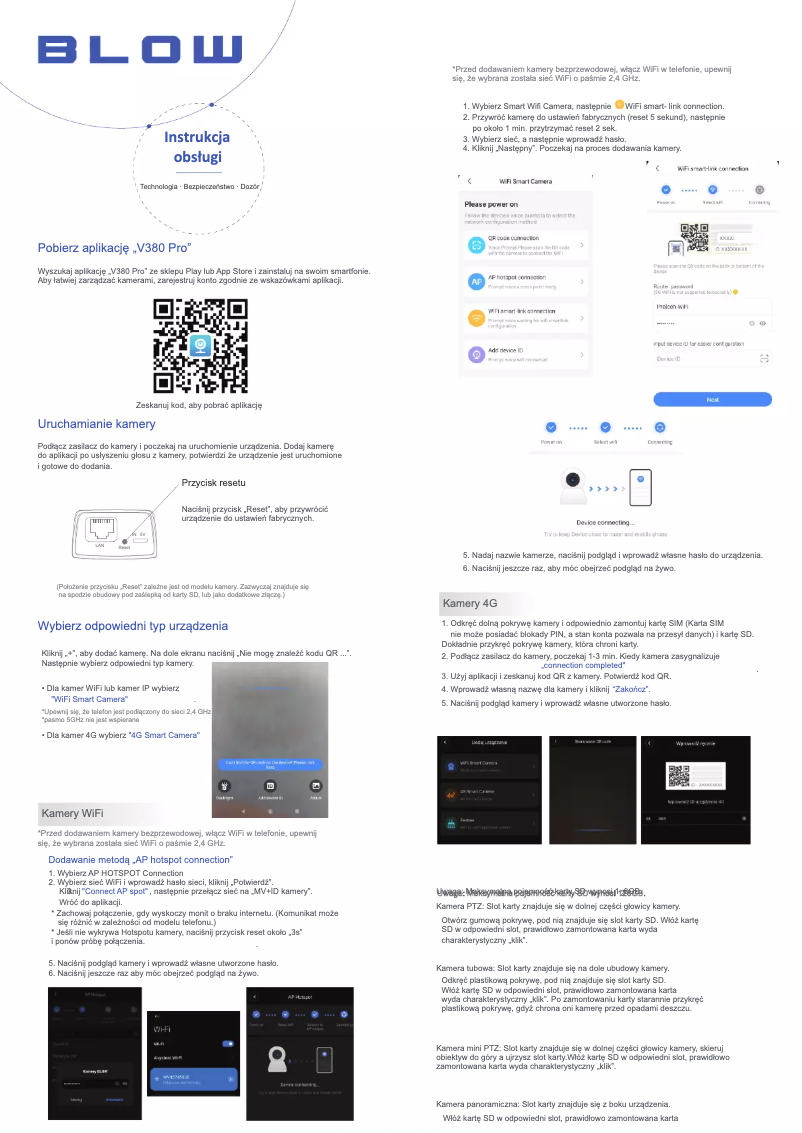 Image de la première page du manuel de l'appareil H-922