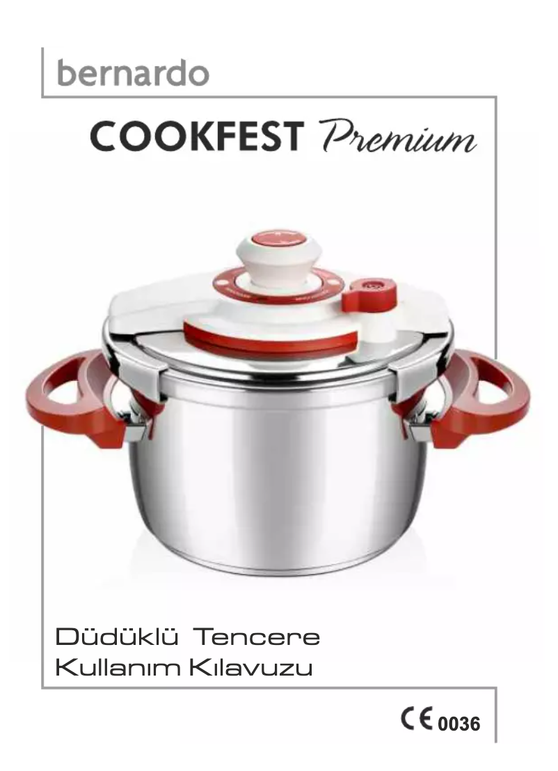 Page n°1 - Manuel utilisateur Bernardo Cookfest Premium