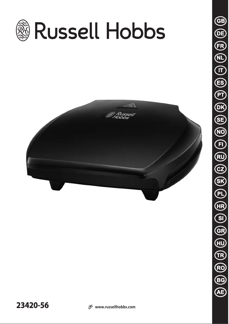 Page 1 de la notice Manuel utilisateur Russell Hobbs Family 23420-56