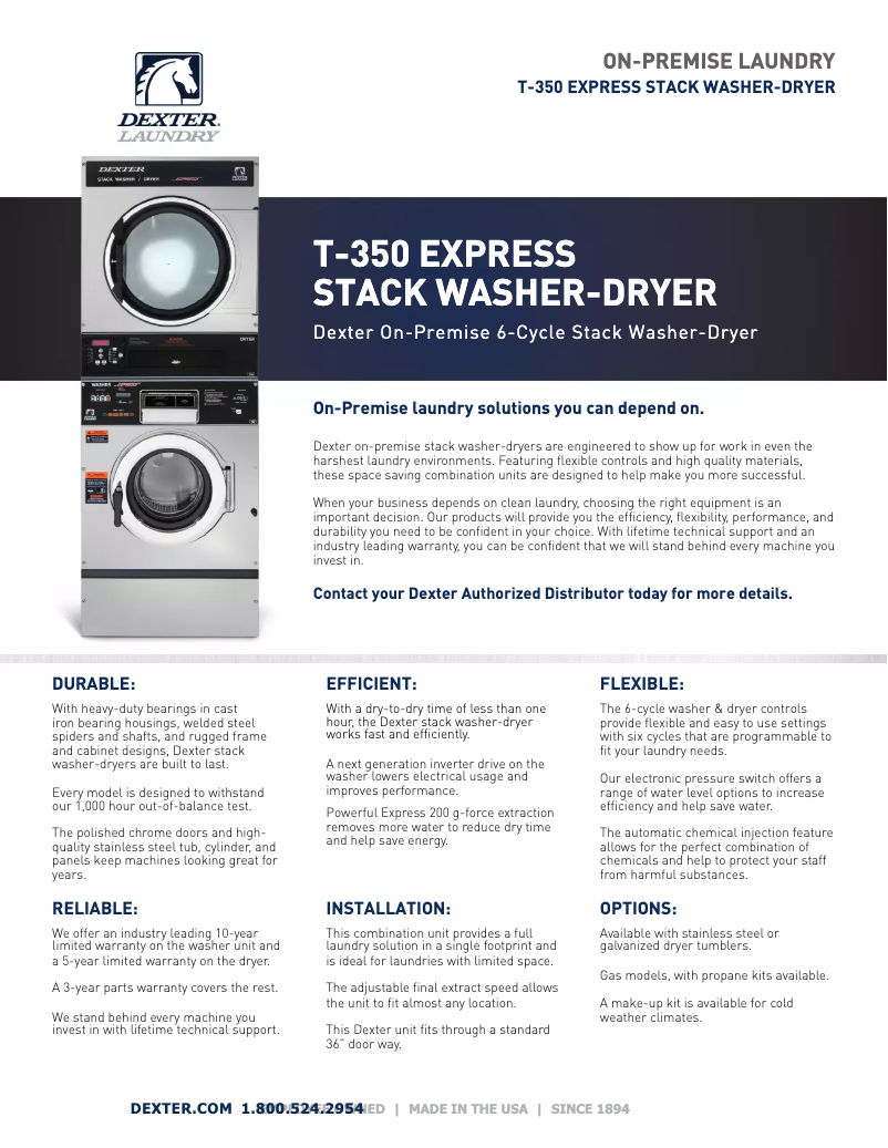 Image de la première page du manuel de l'appareil T-350 SWD Express