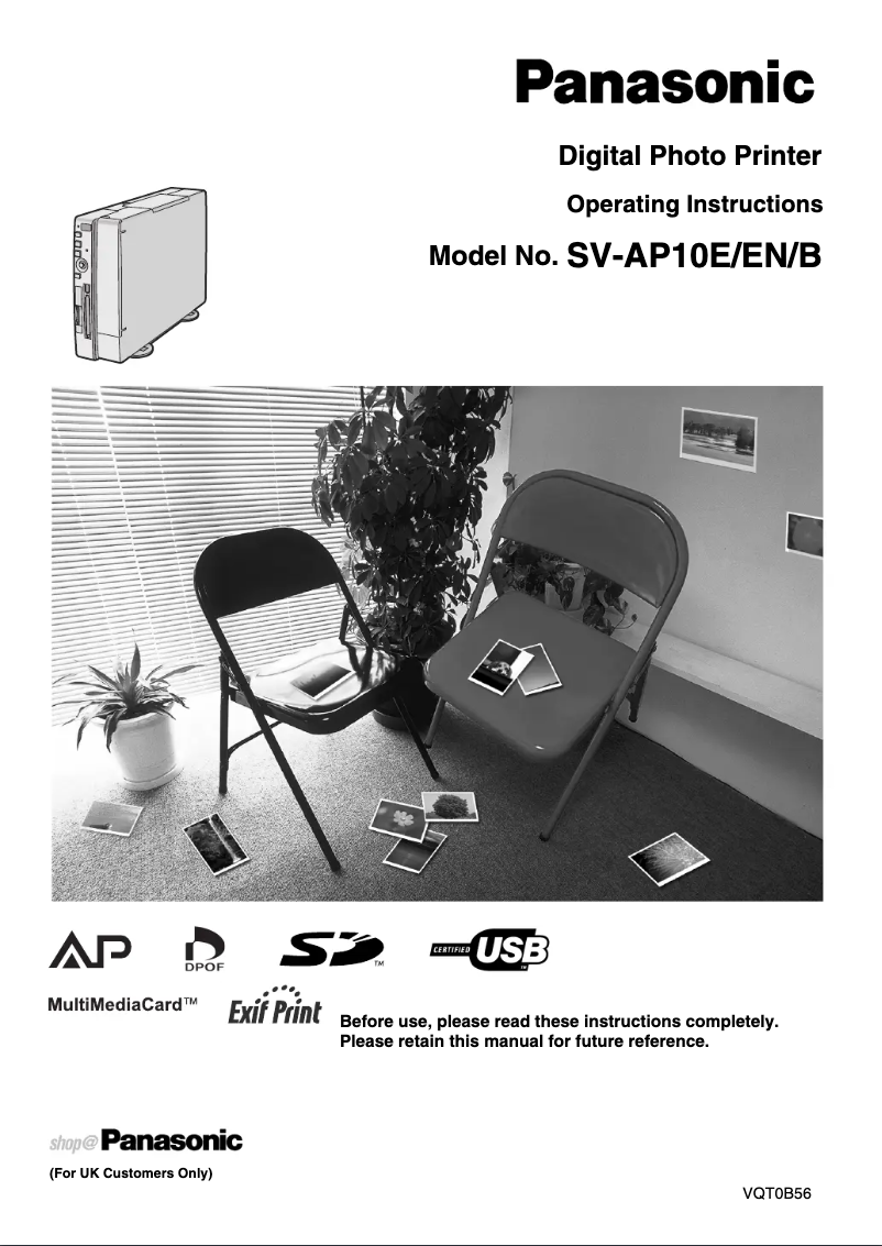 Imagen de la primera página del manual del dispositivo SV-AP10E