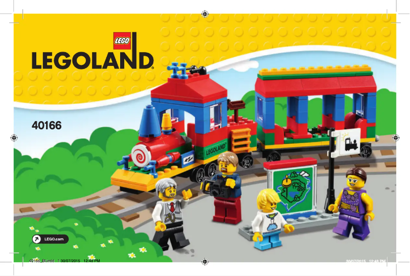 Page n°1 - Manuel utilisateur Lego Legoland 40166