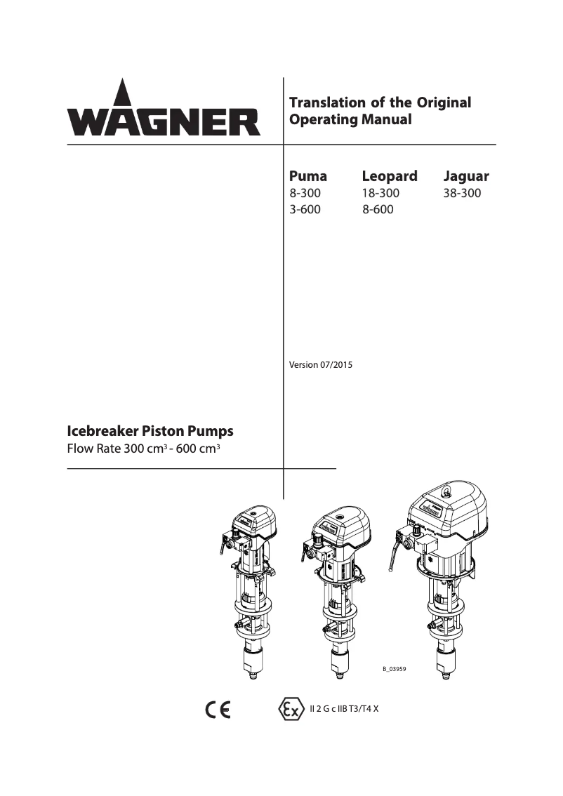 Page 1 de la notice Manuel utilisateur Wagner Leopard 8-600