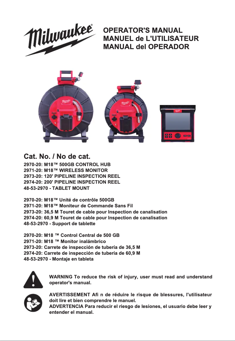 Image de la première page du manuel de l'appareil 2971-20