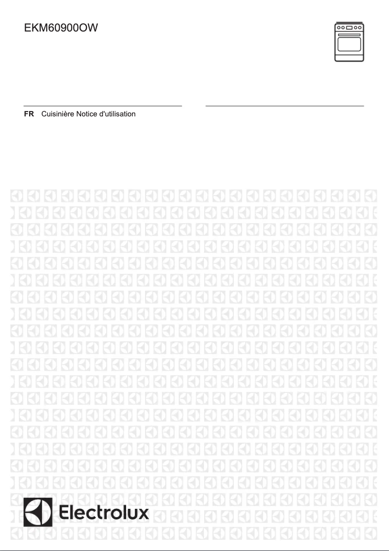 Page n°1 - Manuel utilisateur Electrolux EKM60900OW